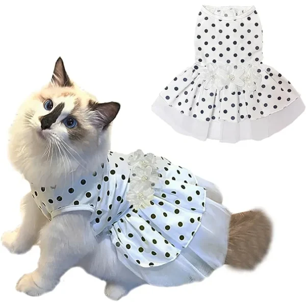 Polka Dot Princess Tutu for Pets