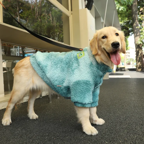 HOOPET 3XL-7XL Winter Thick Big Dog Clothes